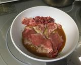 創味のつゆで簡単再現、旨辛肉つけうどん作り方3写真