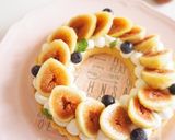 簡単チーズプリンの可愛いリースタルト♡作り方20写真