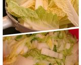 白菜の磯胡麻和え作り方2写真