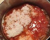 自家製トマト水煮で簡単リゾット作り方4写真