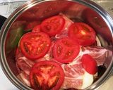 ＊簡単＊豚肉とトマトとじゃが芋の重ね煮♪作り方2写真