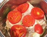 ＊簡単＊豚肉とトマトとじゃが芋の重ね煮♪作り方4写真