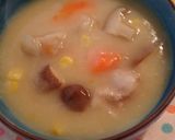 椎茸入りクリームシチュー作り方6写真