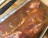 柚子胡椒味噌で漬けた豚肩ロースのステーキ作り方2写真