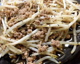 もやしと挽き肉の中華炒め 簡単作り方5写真
