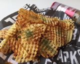 後引く編み編みポテト♪カレー風味で美味♡作り方2写真