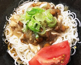 ササミとなめこのおろしそうめん作り方8写真