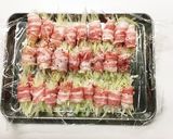 青パパイヤの肉巻き作り方4写真