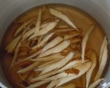 高野豆腐とごぼうの煮物　メイプル風味♪作り方3写真