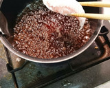 しっとりササミ治部煮みぞれ出汁作り方2写真