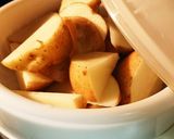 ポテト韓国のり和え作り方1写真