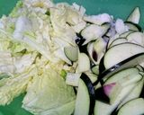 茄子と白菜の浅漬け♥青唐辛子風味☆作り方3写真