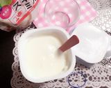 スキムミルクヨーグルト♡ダイエットに♪作り方3写真