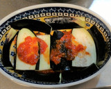 簡単！アジとナスのトマトチーズ焼き！作り方4写真