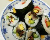 簡単♪美味しい☆シメサバの海苔巻き寿司作り方6写真