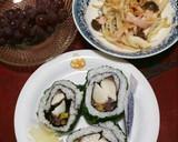 簡単♪美味しい☆ｼﾒｻﾊﾞの海苔巻き寿司作り方8写真