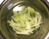 青パパイヤと塩昆布の浅漬け作り方3写真