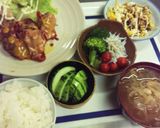 赤ピーマンの肉詰め作り方9写真