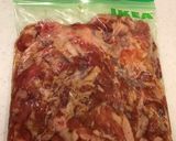 豚肉オンリー！黄金の味で豚バラ丼♪作り方2写真