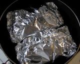 チキンときのこのホイル包み焼き作り方4写真