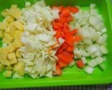 節約♪具沢山のミネストローネ!作り方1写真