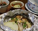 チキンときのこのホイル包み焼き作り方5写真