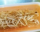 時短レンジで簡単ごま油が香る味付けもやし作り方4写真