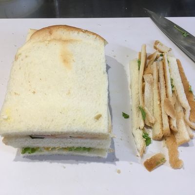 喫茶店風ミックスサンドウイッチ 2 by 林檎mix 【クックパッド】 簡単