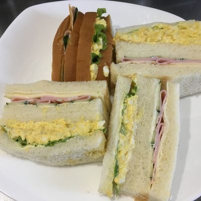 サンドイッチ 喫茶店風ミックスサンドウイッチ 2 by 林檎mix 【クックパッド】 簡単