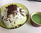 ☆爽やかチョコミントかき氷☆作り方3写真
