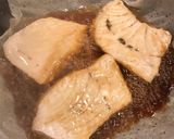メカジキのニンニク風味の照り焼き！作り方4写真