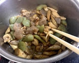 【作り置き】鶏皮 ごぼう 蒟蒻の甘辛煮作り方4写真