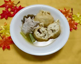 ヤマキ基本だしで　豆腐きのこ稲荷煮作り方9写真