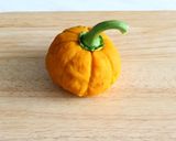 ハロウィン　かぼちゃ型のパンプキンサラダ作り方4写真