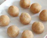 和菓子★レンジで作るキウイ大福作り方3写真