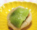 和菓子★レンジで作るキウイ大福作り方4写真