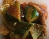 苦瓜とささ身の夏野菜炒め作り方5写真