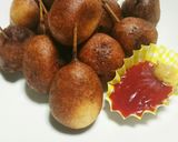 ホットケーキMIXで一口アメリカンドッグ作り方5写真