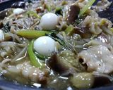 豚バラとなすと小松菜のあんかけ焼きそば作り方14写真