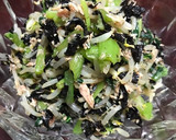 のりず和え☆野菜嫌いの子に！のり消費作り方3写真