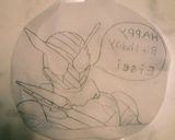 仮面ライダービルドケーキプレート作り方2写真
