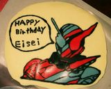 仮面ライダービルドケーキプレート作り方6写真