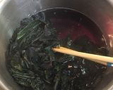 赤紫蘇ジュース(→残り葉は紫蘇味噌へ)作り方2写真