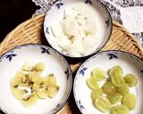 美味しいフルーツと甘納豆の大福作り方2写真