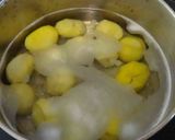 ソーキ（豚軟骨）と栗の煮物作り方2写真