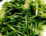 豆苗とにんにくの中華炒め 3分で完成作り方5写真