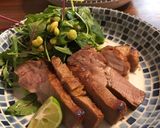 柚子胡椒味噌で漬けた豚肩ロースのステーキ作り方7写真