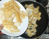 豆腐ポテトチップス♪簡単油揚げで作り方4写真