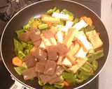厚揚げとコンニャクの旨味噌炒め作り方2写真