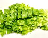 レタスとベーコンの卵スープ作り方1写真